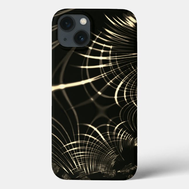 Curvas nítidas sobre o chaki brilhante e fundo esc (Verso)