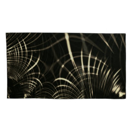 Curvas pontiagudas a cores caquis e fundo escuro