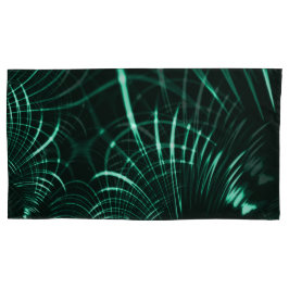 Curvas pontiagudas em mistura de verde-selva e men