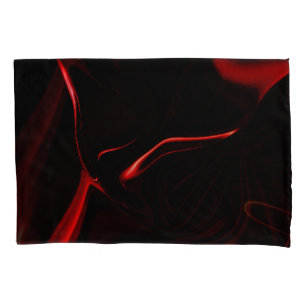 Curvas vermelhas ou ondulações no fundo vermelho
