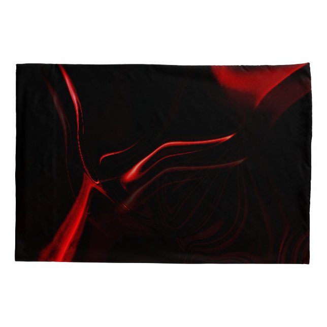 Curvas vermelhas ou ondulações no fundo vermelho m (Traseira-Esquerda)