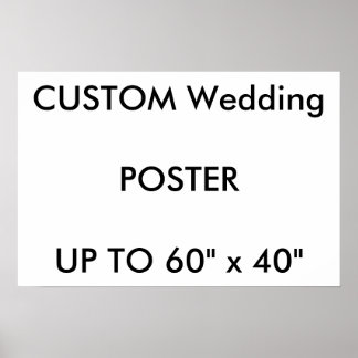 Custom 24" x 16" Poster MATTE Landscape