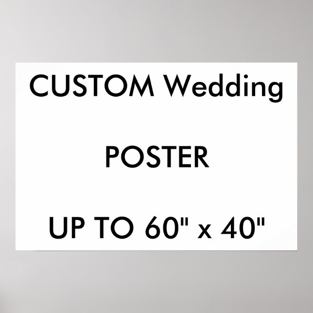 Custom 24" x 16" Poster MATTE Landscape (Frente)