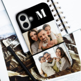 Custom 2 Family Photo & Monogrammed