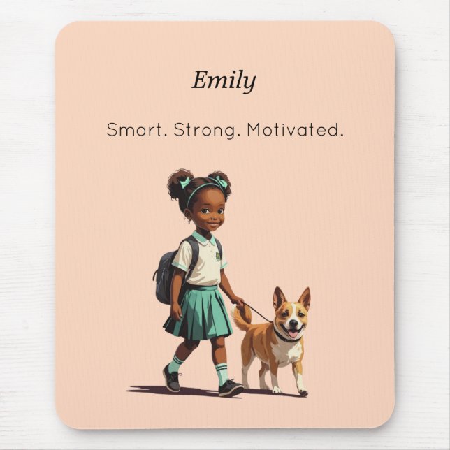 Custom Back to School Mouse Pad (Frente)