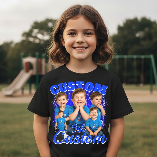 Custom birthday gift bootleg for your Kid 90s (Criador carregado)