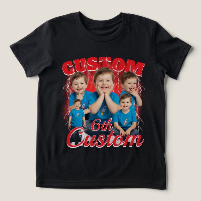 Custom birthday gift bootleg for your Kid 90s (Design frontal)