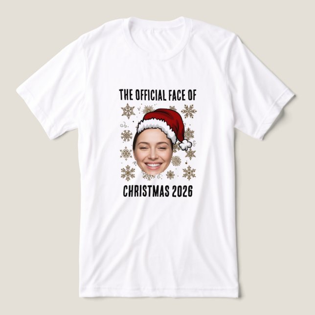 Custom Christmas Face Design (Design frontal)