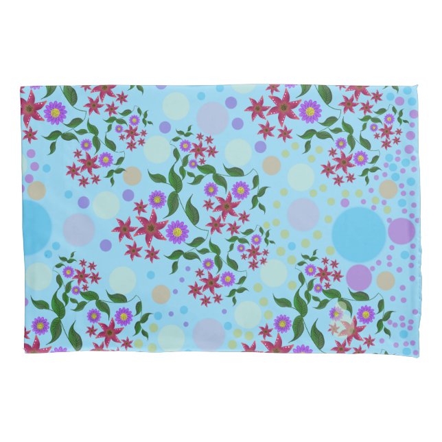 Custom Cute Kidcore Confetti Floral & Vine Pattern (Frente)