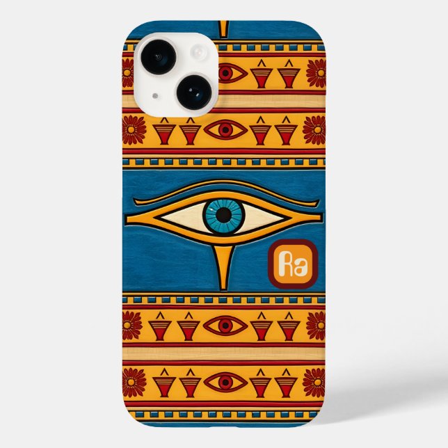 Custom Egyptian Eye of Horus, Eye of Ra Art (Verso)