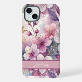 Custom Elegant Watercolor Cherry Blossom Sakura