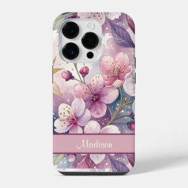 Custom Elegant Watercolor Cherry Blossom Sakura