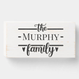 Custom Family Name