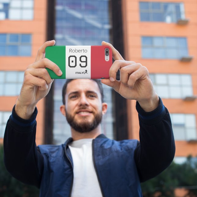 Custom Italy Soccer National Flag Colors Athlete  (Criador carregado)