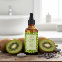 Custom Kiwi Essential Oil Label