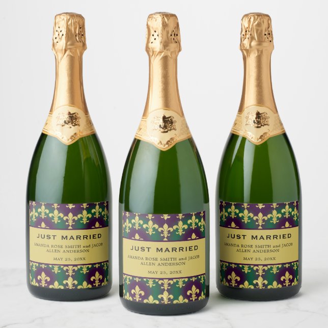 Custom Mardi Gras Retirement Party (Garrafas)