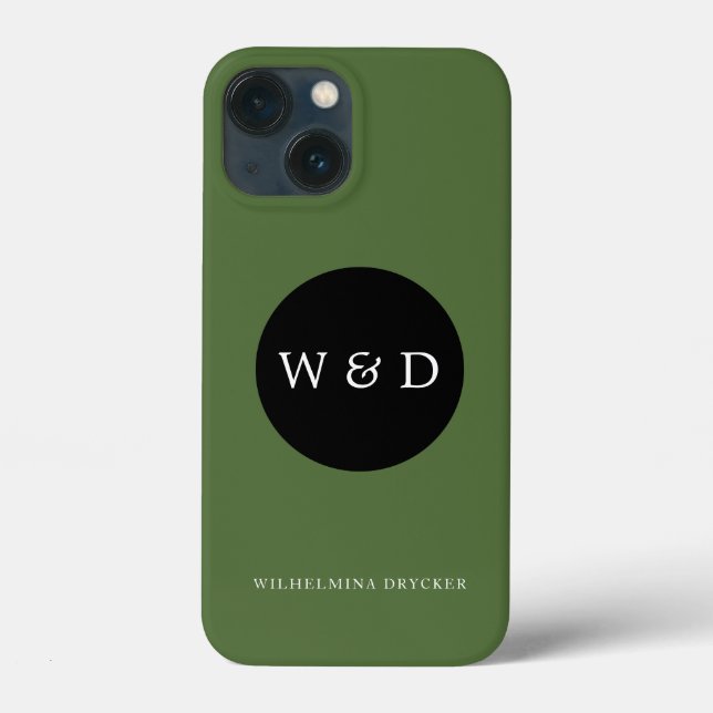 Custom Monogram and Name (Verso)