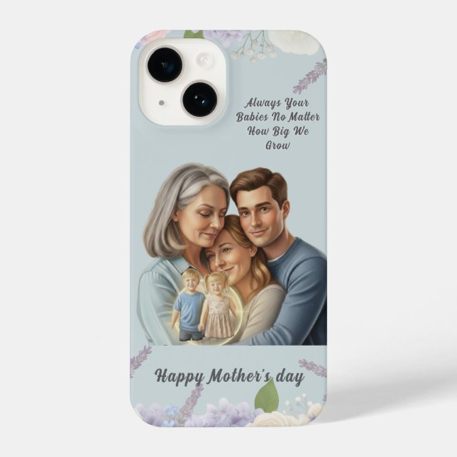 Custom Mother's day photo Always your babies  (Verso)