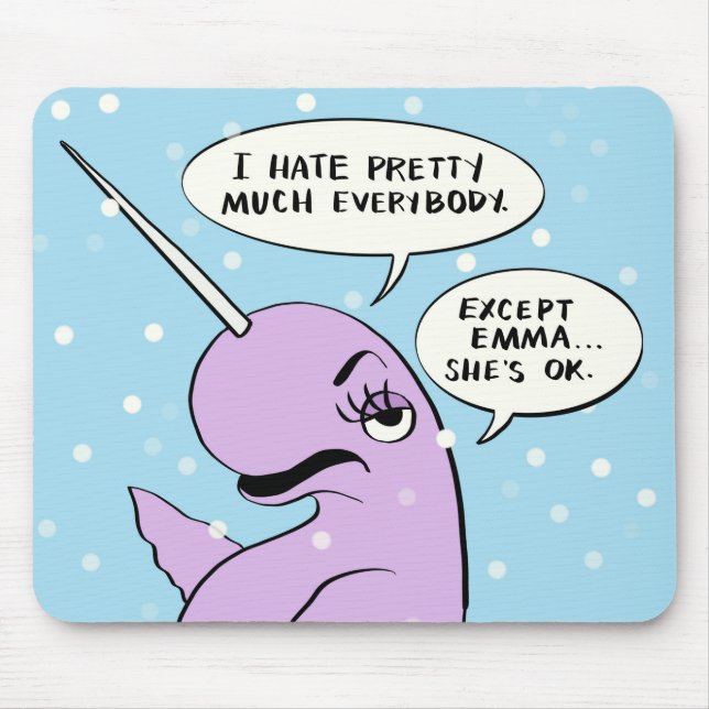 Custom Nadine mouse pad for Emma (Frente)