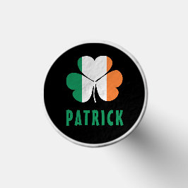 Custom Name Celtic Ireland Shamrock Irish Flag