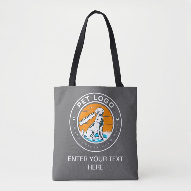 Custom PET Logo Tote Bag | Personalized Business  (Frente)