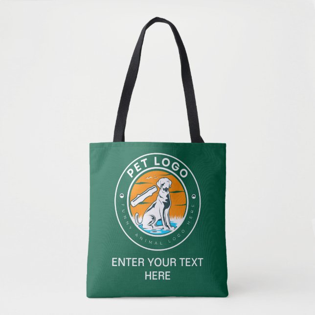 Custom PET Logo Tote Bag | Personalized Business  (Frente)