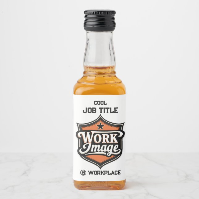 Custom Photo Personalized Job Title & Workplace  (Frente)