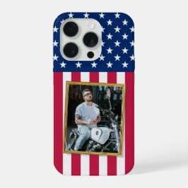 Custom Photo Phone Case, USA Flag Patriotic