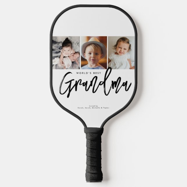 Custom Photos Personalized World’s Best Grandma (Front)