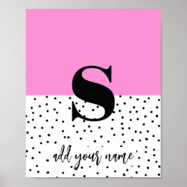 CUSTOM - Poster - Lower Case s