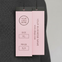 Custom Price Tag Template For Boutique Shop