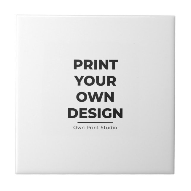 Custom Print Your Own | Printing My Own To Order (Frente)