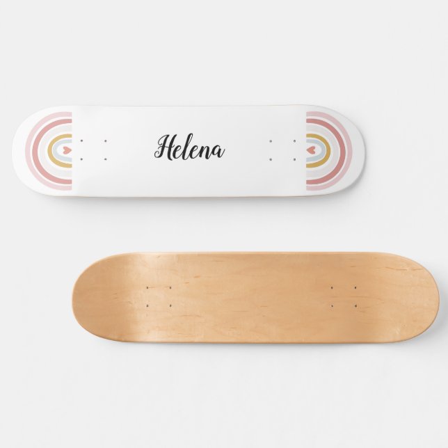 custom rainbow skateboard (Horz)