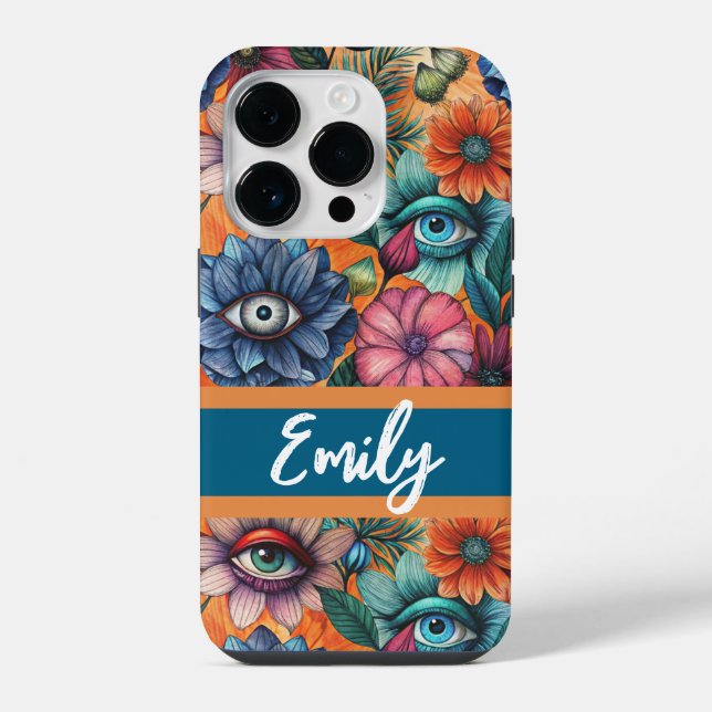Custom Retro Floral Pattern (Verso)