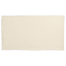 Custom Text CreamPillowcases – Personalized Match