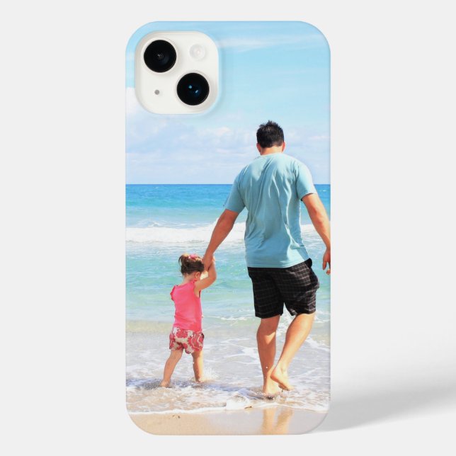 Custom Your Photo iPhone Case Personalized Gift (Verso)