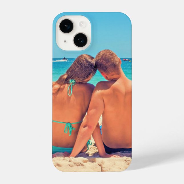 Custom Your Photo iPhone Case Personalized Gift (Verso)