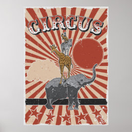 Customisable Circus Poster