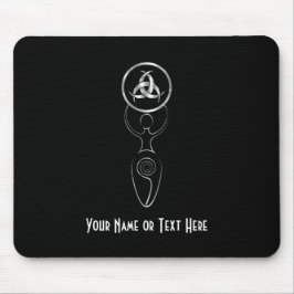 Customizable Goddess Symbol Mouse Pad