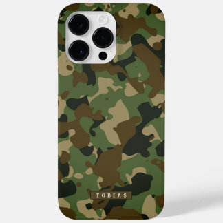 Customizable Name Camouflage Military Kaki Brown
