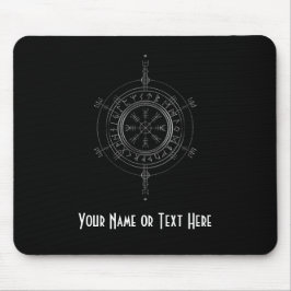 Customizable Norse Motif Mouse Pad