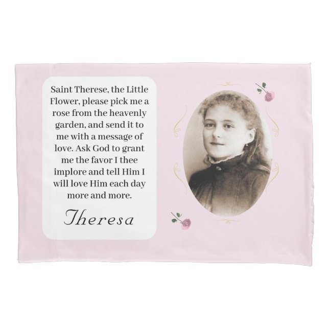 Customizable Patron Saint (St. Therese) (Frente)