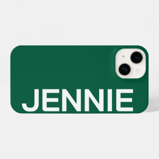 Customized Name Stylish Elegant Modern Minimal 