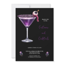 CUSTOS DE PURPAS COCKTAIL HALLOWEEN CONVITE