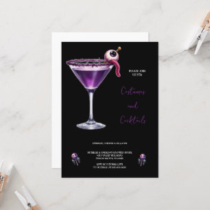 CUSTOS DE PURPAS COCKTAIL HALLOWEEN CONVITE