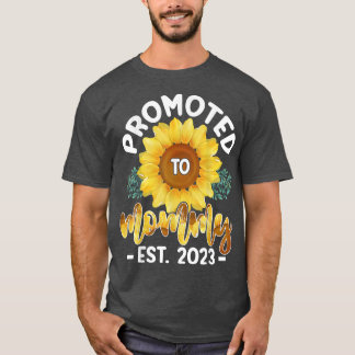 Cuta De Girassol Promovida Para A Mamãe De Camisa