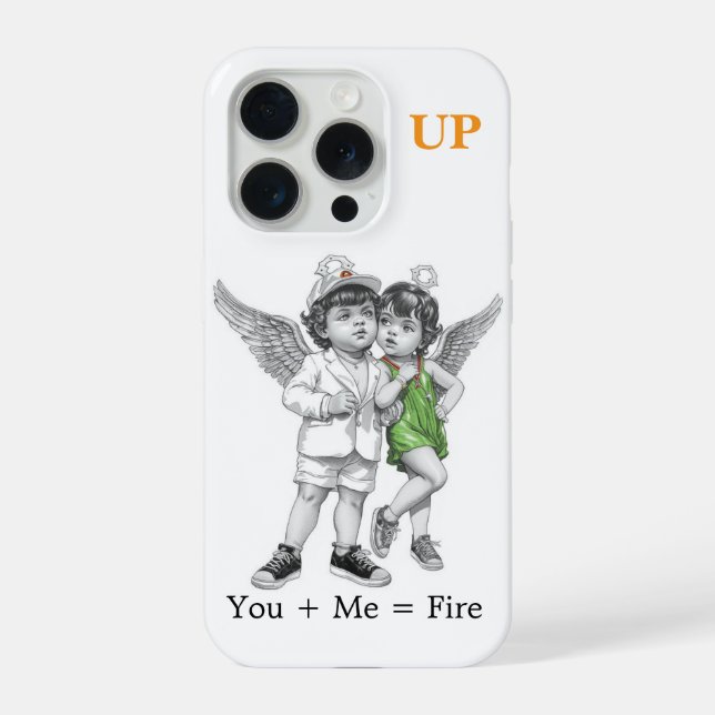 Cute Angel Cherubs iPhone Case – Heaven Phone Case (Verso)