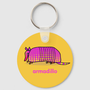 Cute Armadillo Chaveiro