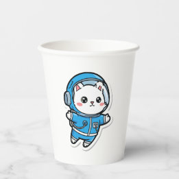 Cute Astronaut Cat
