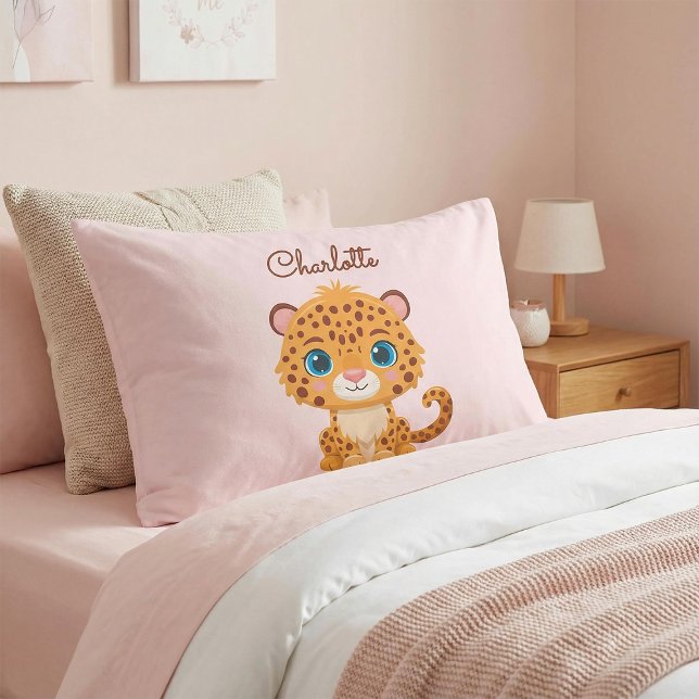 Cute Baby Leopard Safari Animal Kids (Criador carregado)